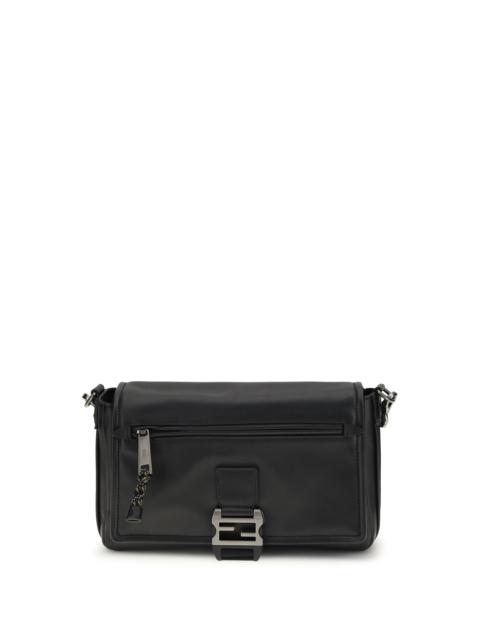 FENDI Fendi Men Fendi Flux Messenger B Vit.Mal