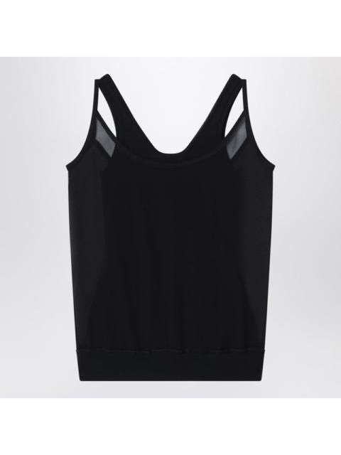 Fendi Black Viscose Sleeveless Dress Women