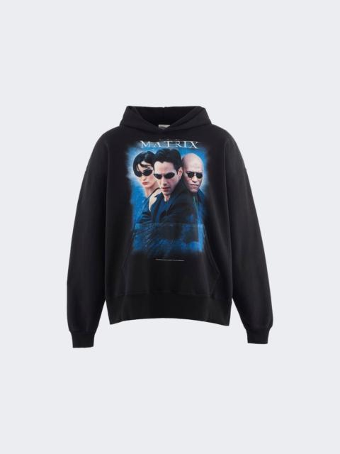 SAINT M×××××× X The Matrix Hoodie Black