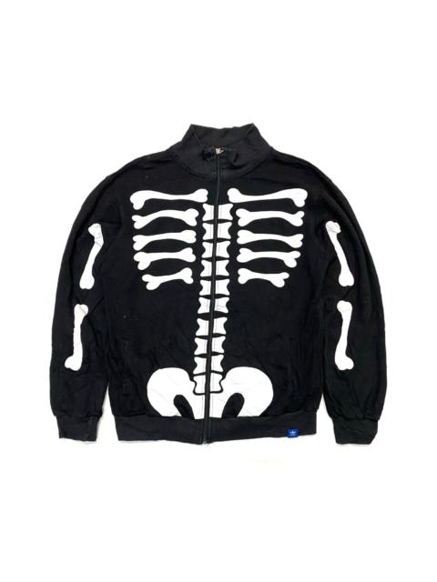 adidas Adidas Skeletons Skulls Zipper Jacket