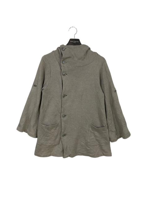 Other Designers GOMME ASYMMETRIC HOODIE INSPIRED BY YOHJI DESIGN