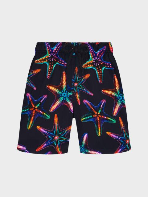 Vilebrequin BOYS STRETCH SWIM TRUNKS DISCO STARS
