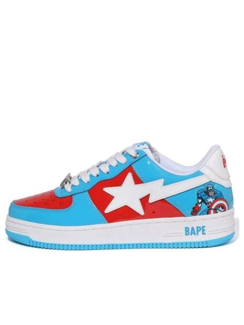 A BATHING APE® (WMNS) A Bathing Ape x Marvel Bape sta 'Captain America' 1I73-291-903