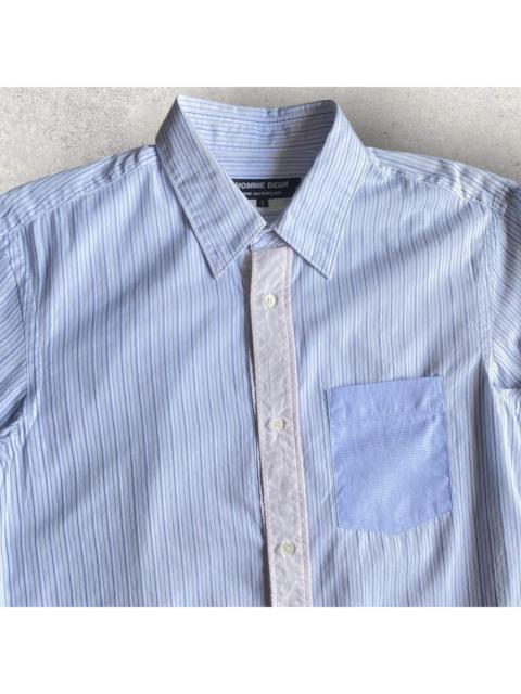 Comme Des Garçons Mix Striped Shirt