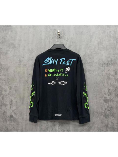 Chrome Hearts Limited Edition Matty Boy Flame Long Sleeve