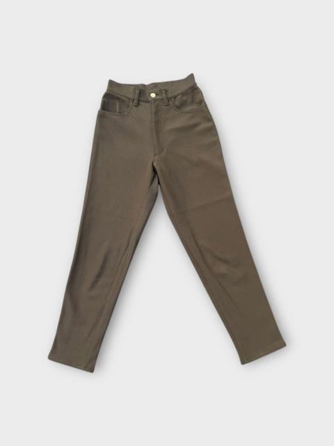 Jean Paul Gaultier Gaultier Rayon Strecth Pleats Pleated Pants High Waist