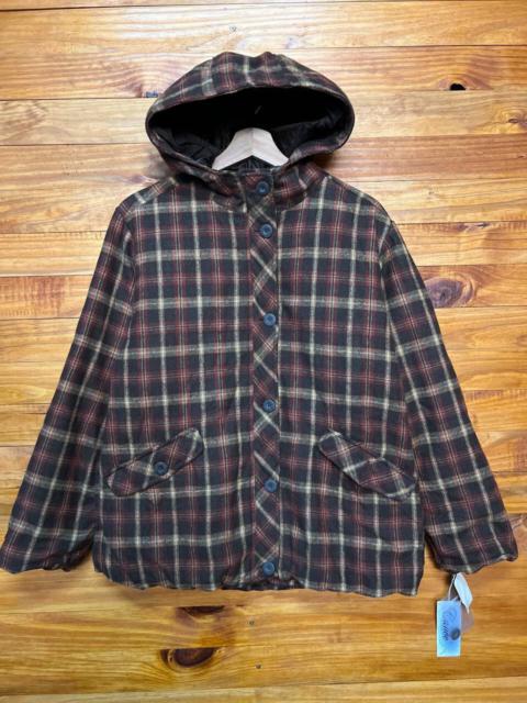 Other Designers Japanese Brand - CANOE WOOL HOODIE JACKET