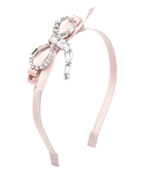 JIMMY CHOO Jimmy Choo Crystal-bow Headband