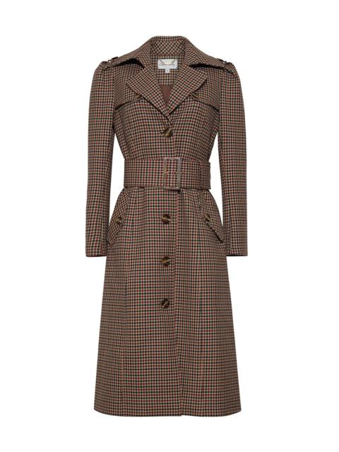 Cara Cara Charlie Trench
Power Plaid, Cinched Drama