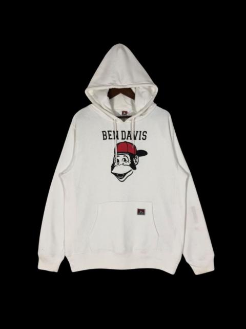 Other Designers Vintage Ben Davis Sweatshirt Hoodie Pull Over White Big Logo