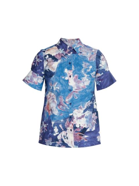 Erdem floral-print short-sleeve shirt