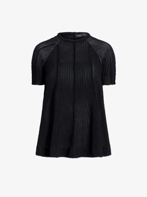 Proenza Schouler Tavia Top in Viscose Fringe Knit