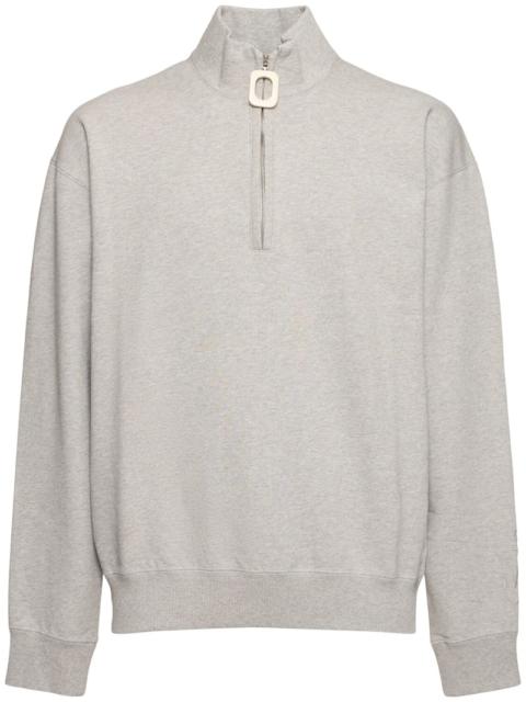 Half-zip sweatshirt