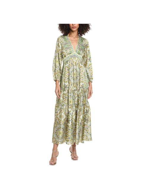 Sandro Sandro Woven Midi Dress
