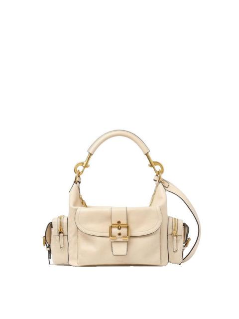 Chloé Chloe Carry Medium Ivory Leather Shoulder Bag New & Authenti