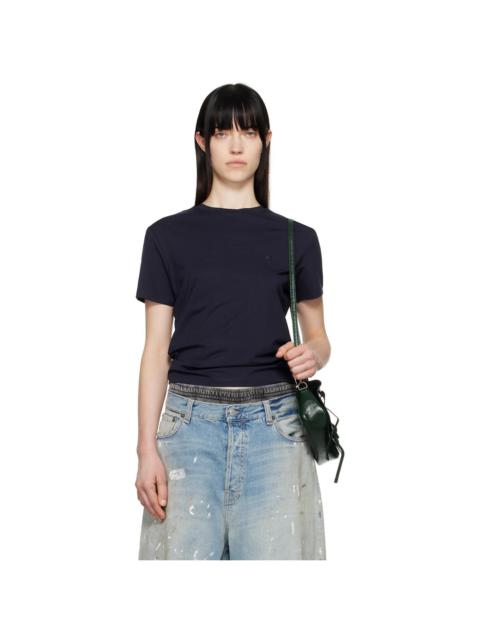 Acne Studios Navy Regular Fit T-shirt