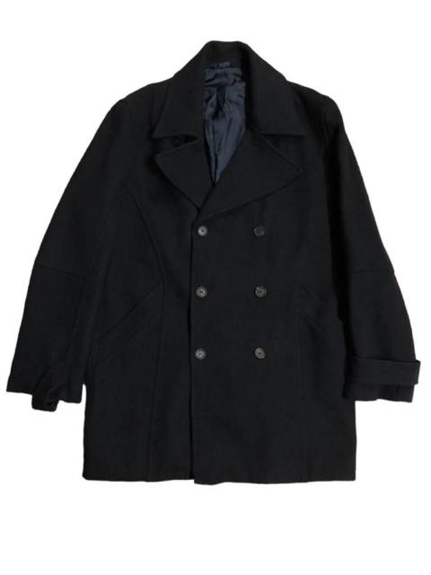 Alfred Dunhill - Dunhill Double Breast Wool Peacoat