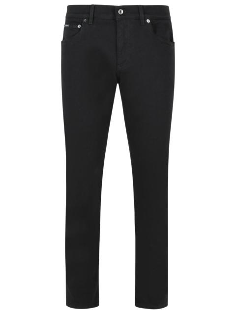 Dolce & Gabbana Dolce & Gabbana Black Cotton Jeans Men