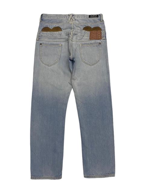 Hysteric Glamour DOUBLE WAIST🔥RNA DISTRESSED DENIM UNDERCOVER DESIGN JEANS