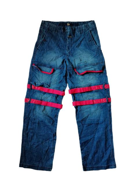 Other Designers Marithe Francois Girbaud - 🔥M.F.G TACTICAL DENIM BONDAGE PANTS