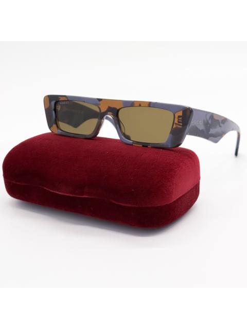 GUCCI NEW GUCCI GG1331S 006 UNISEX GREY HAVANA BROWN SUNGLASSES