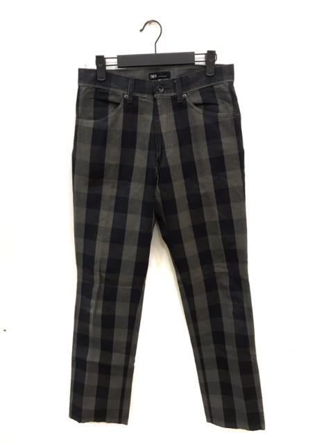Other Designers Japanese Brand - Japanese Brand CNCV Concave Attempt Tartan Plaid Jeans