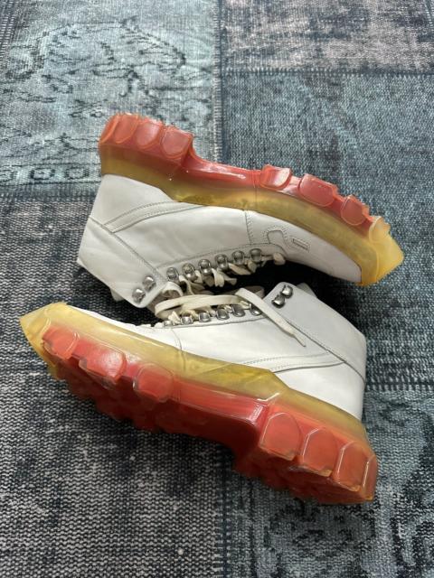 Rick Owens Rick Owens colorful gradient octopus sole boots