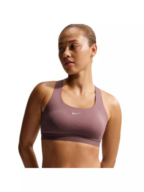 Nike Women's Swift High-Support Lightly Lined Sports Bra -Tattoo Purple