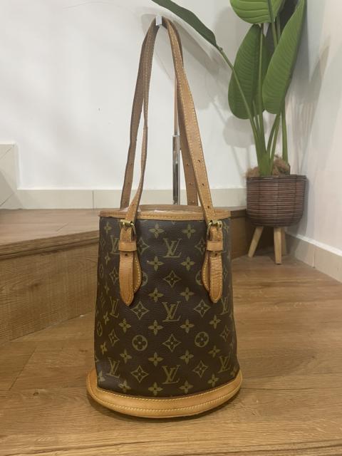 Louis Vuitton Authentic LOUIS VUITTON Bucket PM Shoulder bag