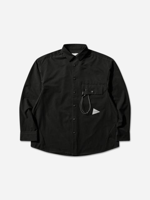 and Wander Men's Dry Breathable Longsleeve Shirt Black