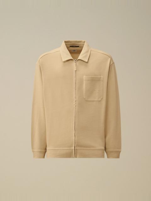 C.P. Company Combed Jersey 10/2 Boxy Zip Sweatshirt