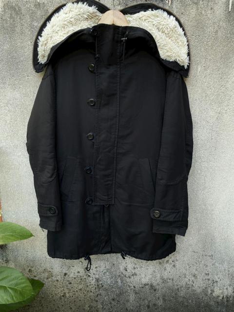 Other Designers Issey Miyake - Rare Design Tsumori Chisato Fur Parka Jacket Made Japan