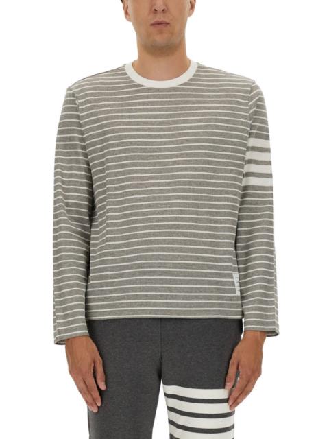 Thom Browne Thom Browne Men Striped T-Shirt
