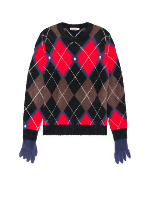 CHARLES JEFFREY LOVERBOY Fluffy Gloves Jumper