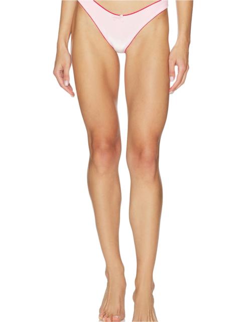 Frankies Bikinis Dove Velvet Bikini Bottom