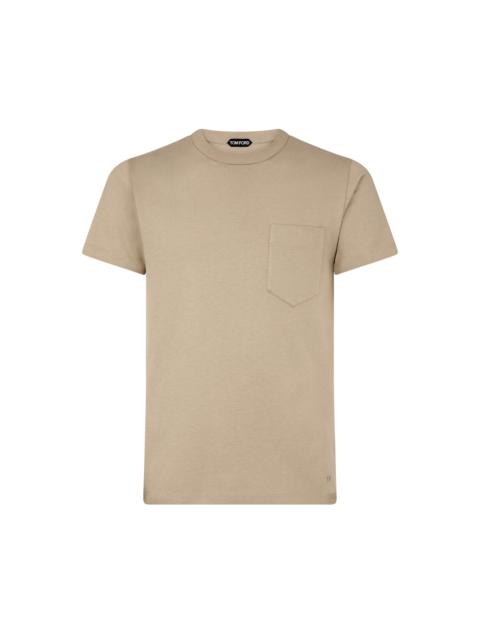 TOM FORD PURE COTTON CREW NECK T-SHIRT