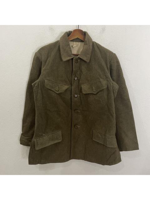 Other Designers Vintage 80s Military Wool Jacket