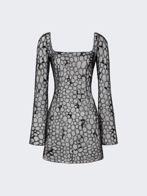 CLIO PEPPIATT Caviar Dress Black