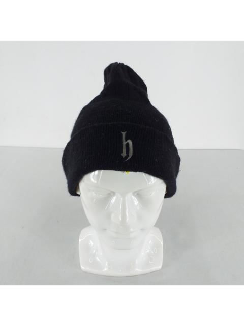 Other Designers Japanese Brand - Dj Honda Embroidery Plain Snow Cap Hat Beanie -BN389