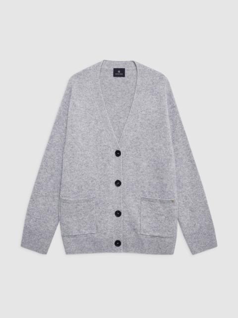 ANINE BING Jackson Cardigan - Medium Heather Grey