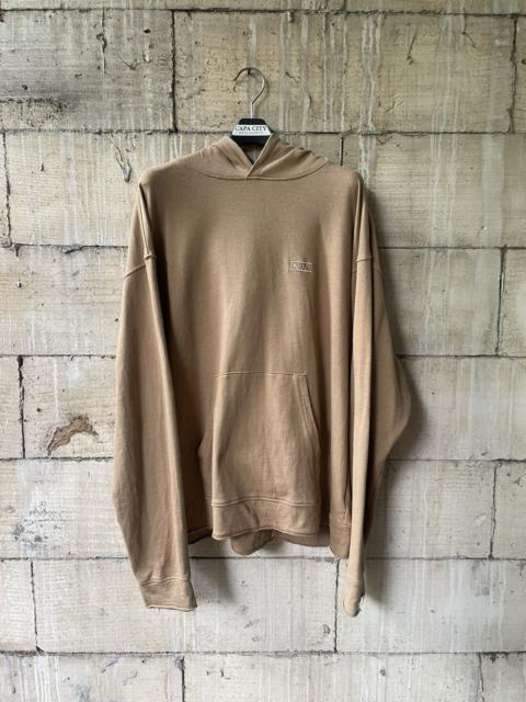 Number Nine Musical Notes Raw Hem Hoodie.