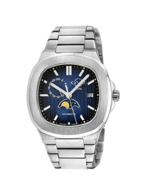 Other Designers GV2 by Gevril Potente Automatic Blue Dial Men's Watch 18401B