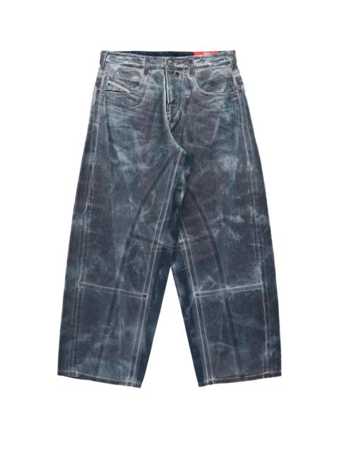Diesel Diesel Coated Jeans Blue
