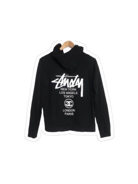 Stussy world tour big logo hoodie