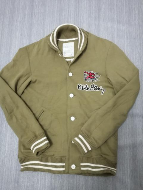 Other Designers Japanese Brand × Keith Haring - KEITH HARING by Browny Button Up Sweater