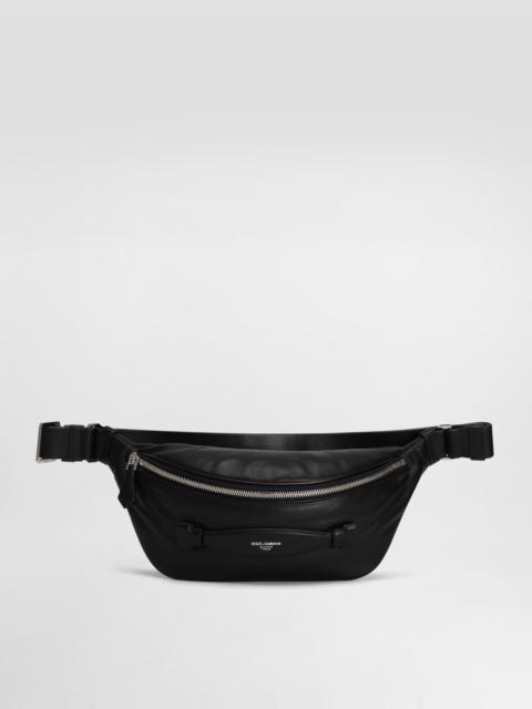Dolce & Gabbana Calfskin nappa leather belt bag