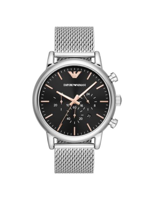 EMPORIO ARMANI Emporio Armani Luigi Chronograph Quartz Black Dial Men's Watch AR11429