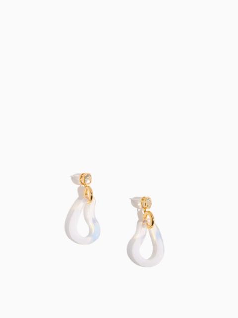 LIZZIE FORTUNATO Galina Earrings in Opalescent/Gold