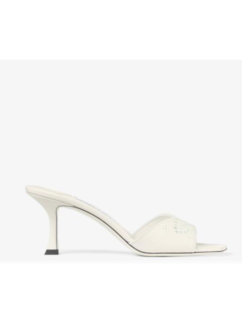 JIMMY CHOO Jimmy Choo Skye Leather Sandals