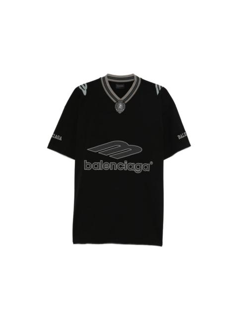 BALENCIAGA Balenciaga Black T-Shirts & Vests - T-Shirts Men